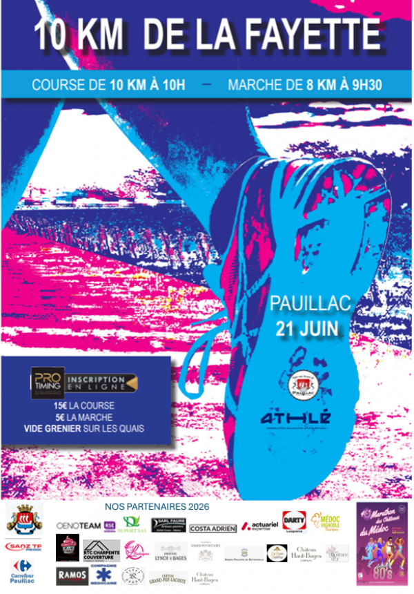 10km de Lafayette