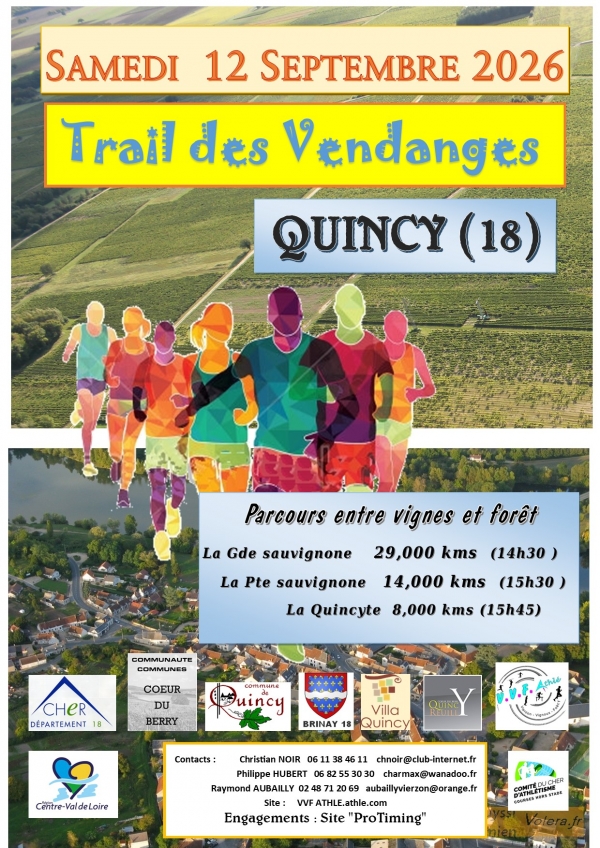 Trail des Vendanges - Quincy