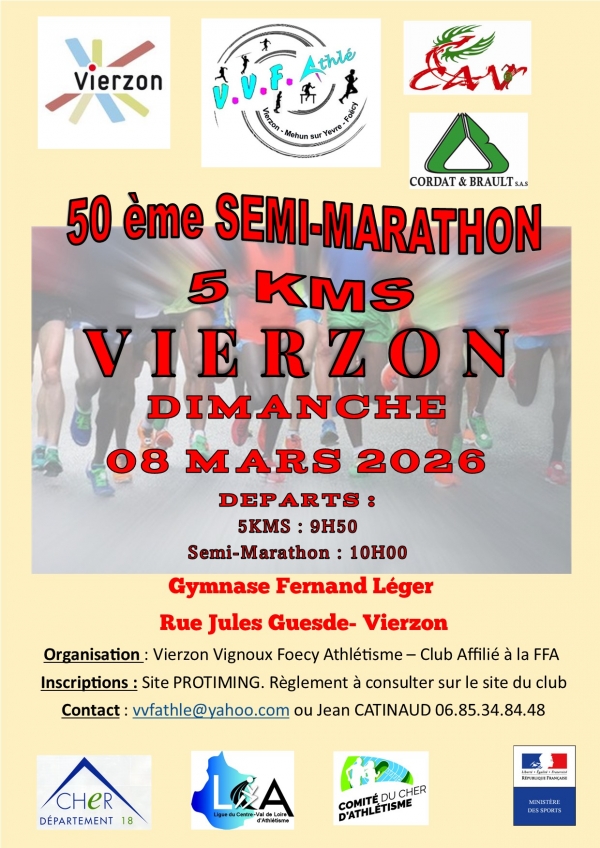 Semi Marathon de Vierzon