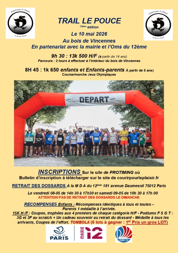 Trail le Pouce