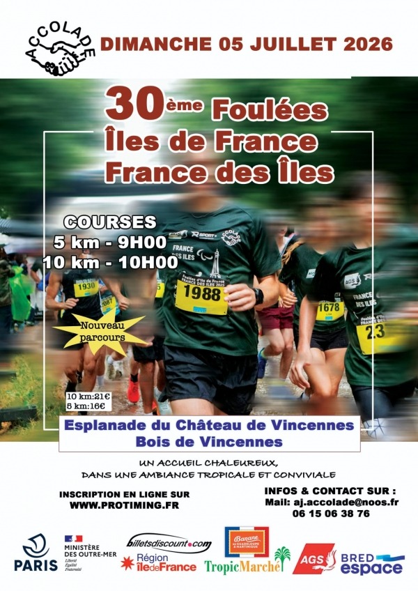 Les Foulées d'Ile-De-France France des Iles