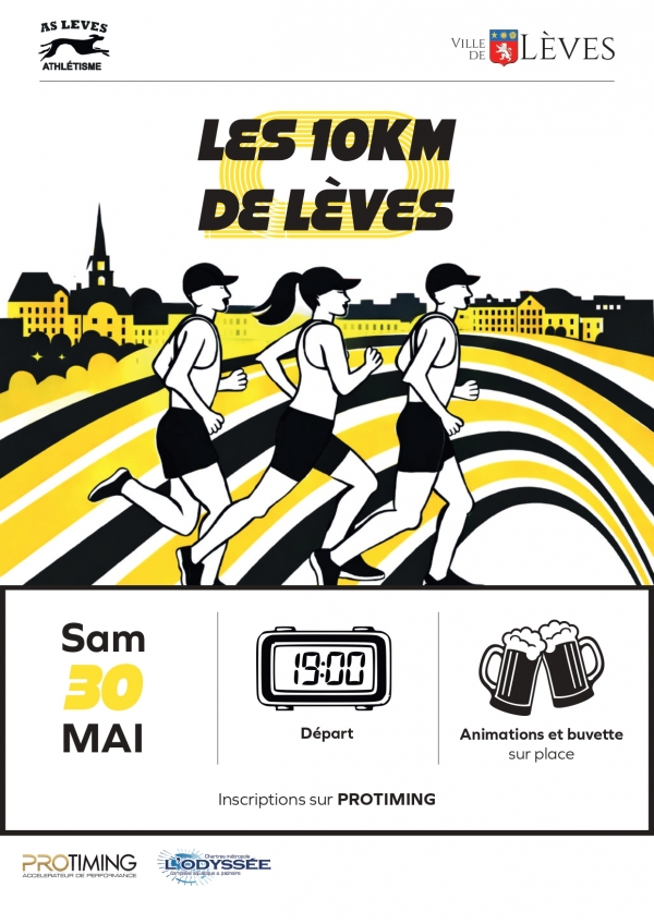 10km de Lèves