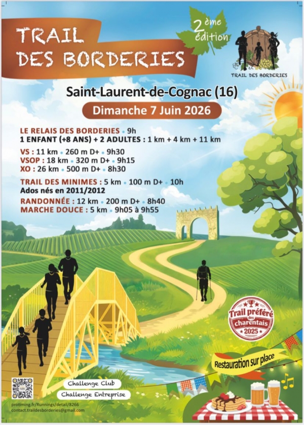 Trail des Borderies