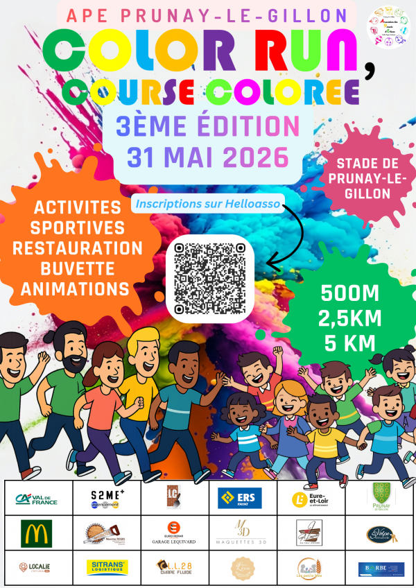 Color run - Prunay-le-Gillon