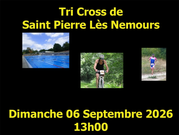 Cross Triathlon - Saint-Pierre-lès-Nemours